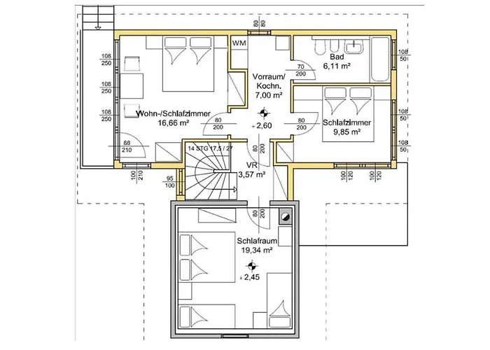 Verdino アパート バド クラインキルヒハイム